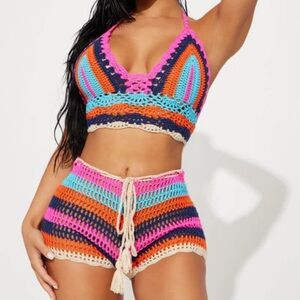 Colorful Crochet Set